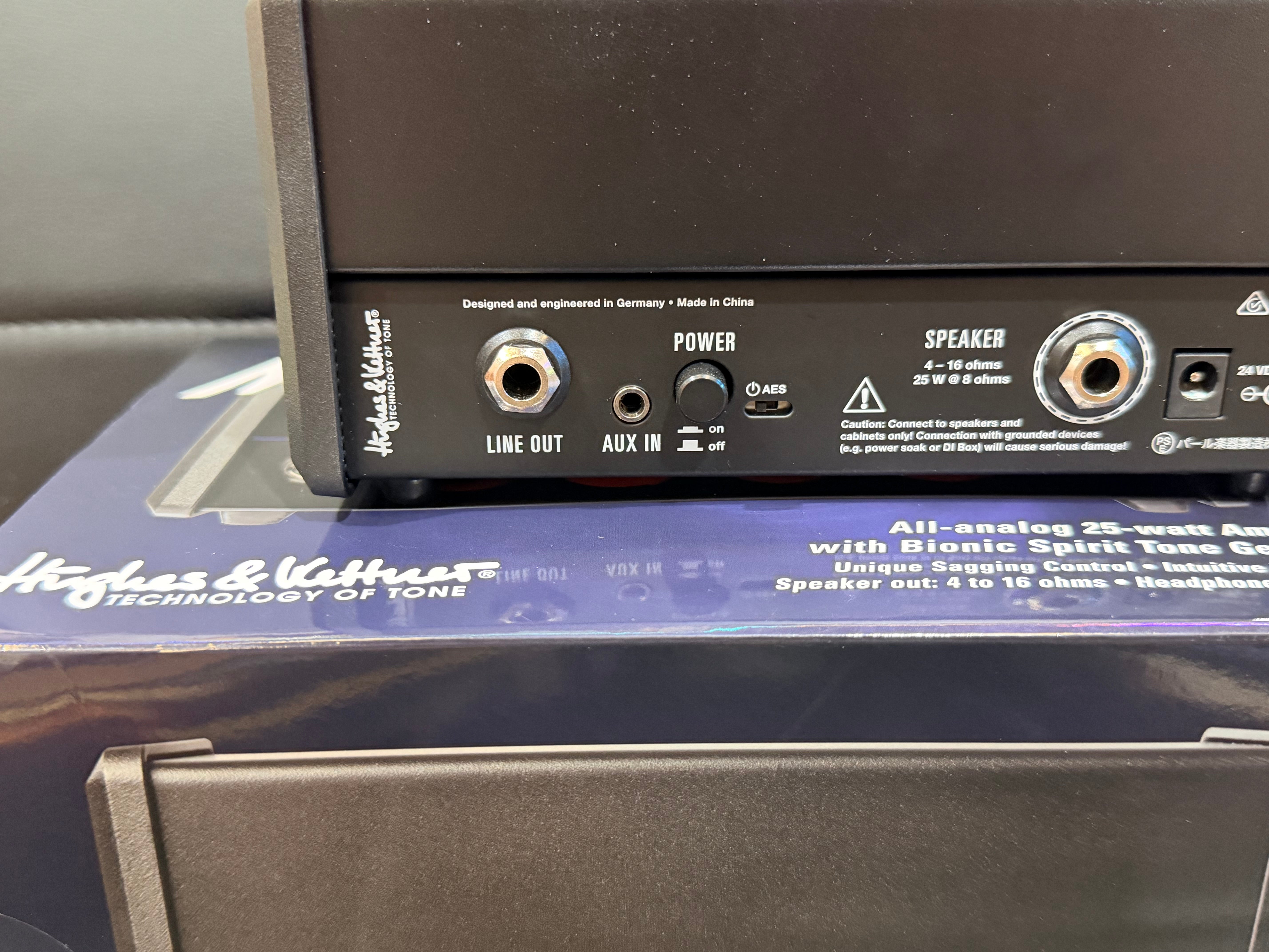 🎸 Hughes and Kettner Spirit of Metal Nano Amplifier Head~ Mini Amp 50w 🎸