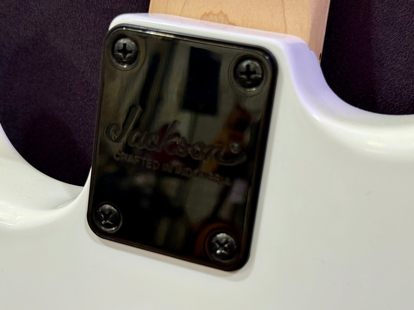 🔥MINT 2023🔥 Jackson Adrian Smith SDXM~ Snow White~ Iron Maiden Signature!