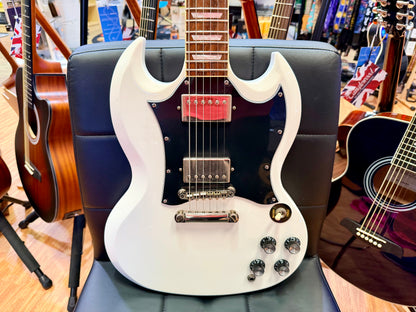 2020 Epiphone SG Standard Alpine White~ Gotoh Locking Tuners~ Gator Hard Case