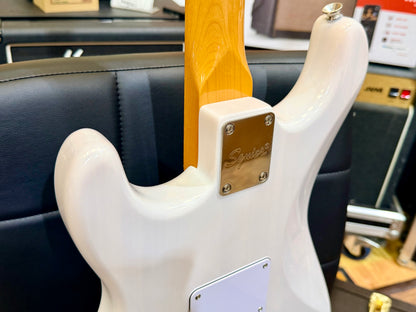 🔥EMG ACTIVE🔥 Squier Classic Vibe ‘50s Stratocaster In White Blonde~ EMG SA P’ups