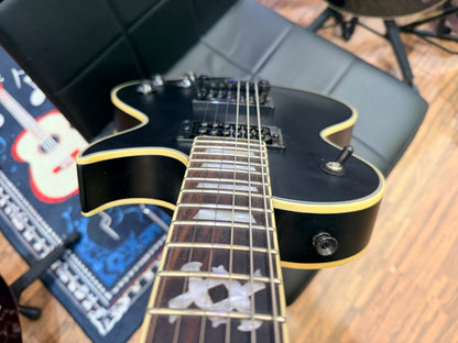 🔥B-STOCK DEAL🔥 NEW Vintage V100 VMX Electric Guitar~ Satin Black Les Paul!
