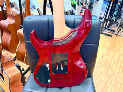 🔥RARE🔥 Washburn Parallaxe PXS10FRQTR Floyd Rose~ Seymour Duncan~ 2014~ Red