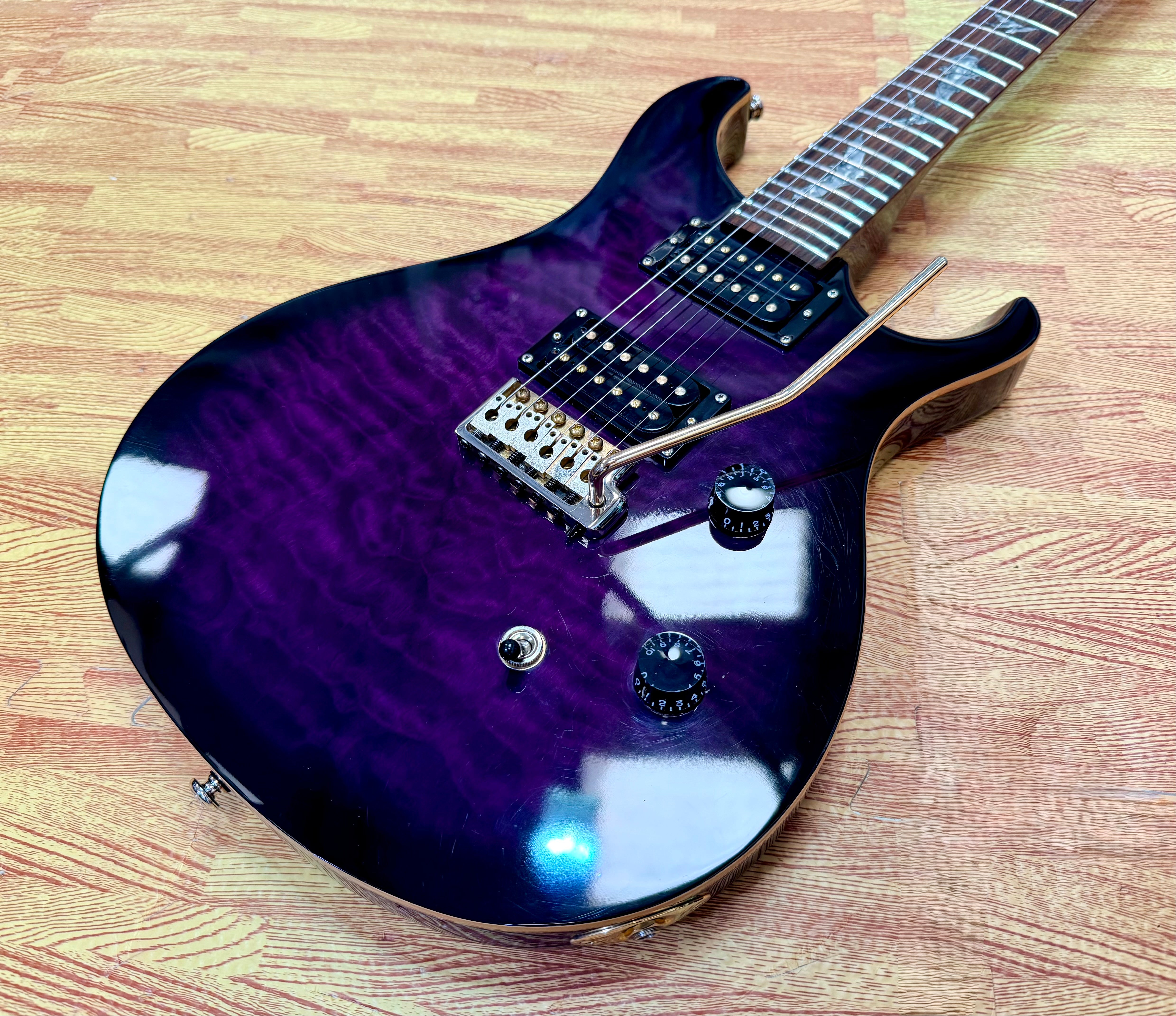 🦇 PRS SE Paul Allender Signature Purple Burst~ 2008 Korean~ Rare Early Model 🦇