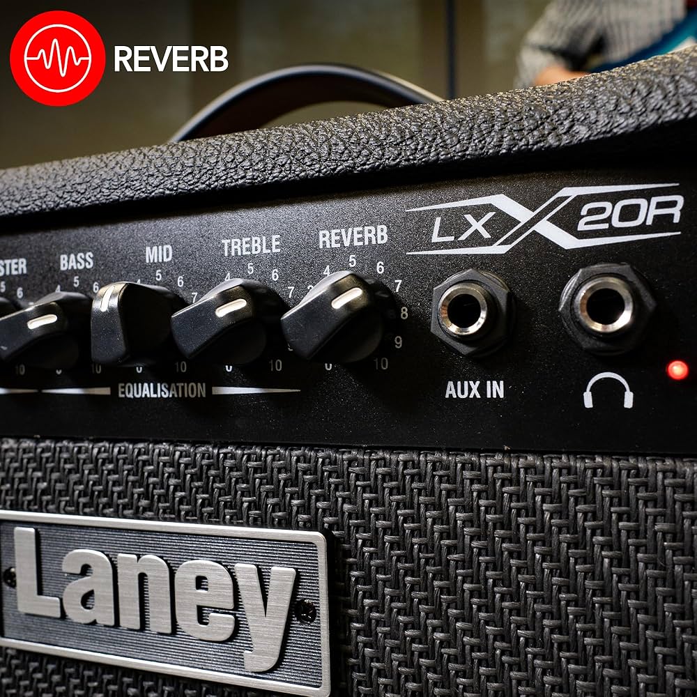 🔥NEW🔥 Laney LX20R Guitar Combo Solid State Amp~ 20w Amplifier~ Black