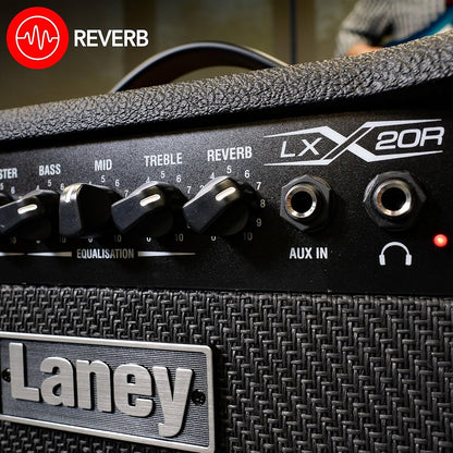 🔥NEW🔥 Laney LX20R Guitar Combo Solid State Amp~ 20w Amplifier~ Black