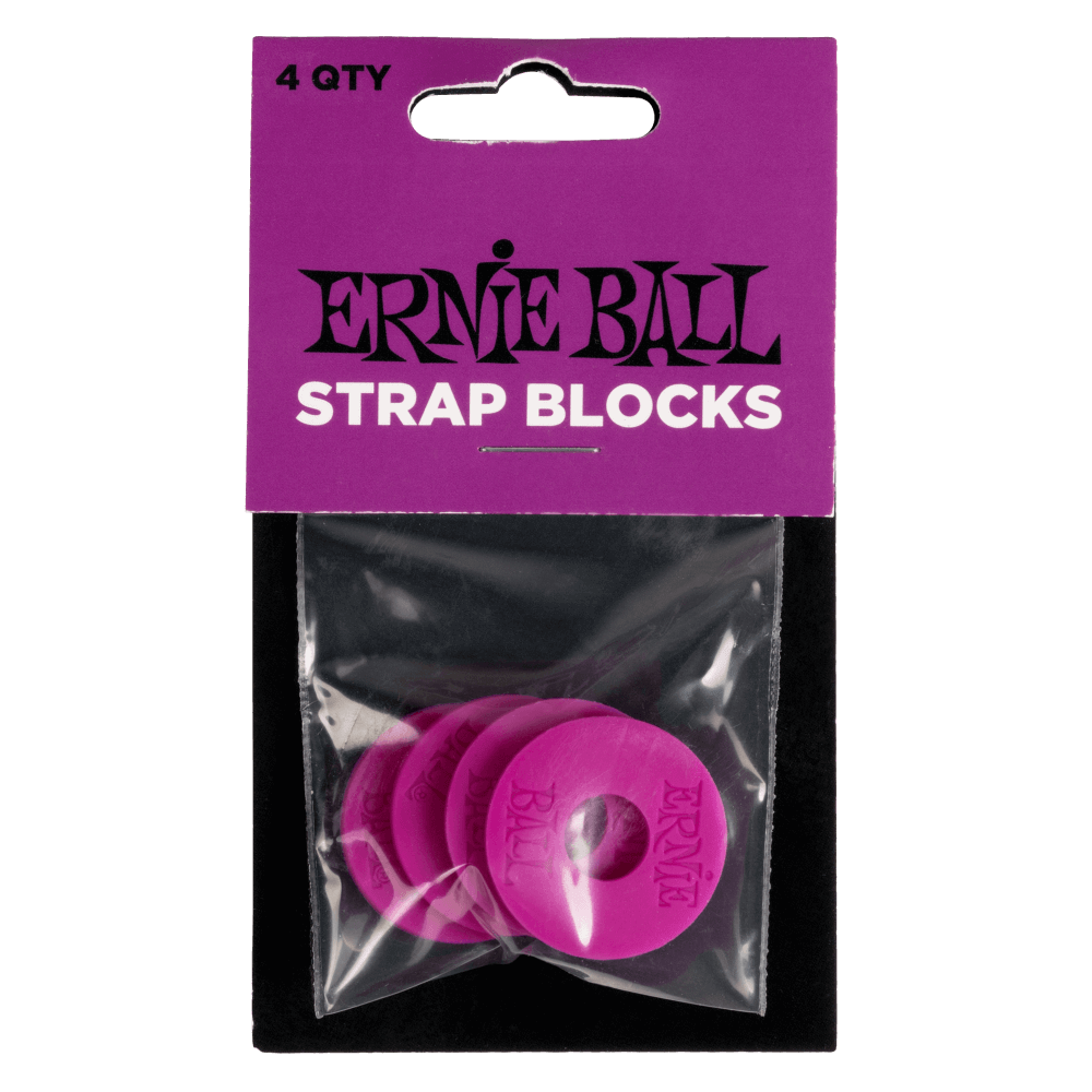 Ernie Ball Strap Blocks- Purple