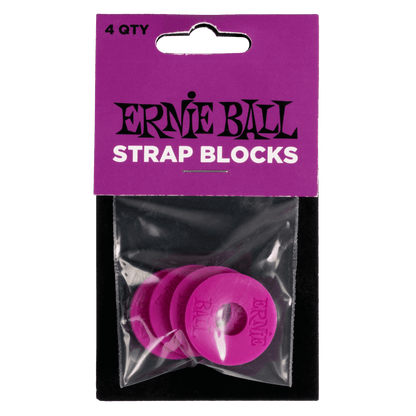 Ernie Ball Strap Blocks- Purple