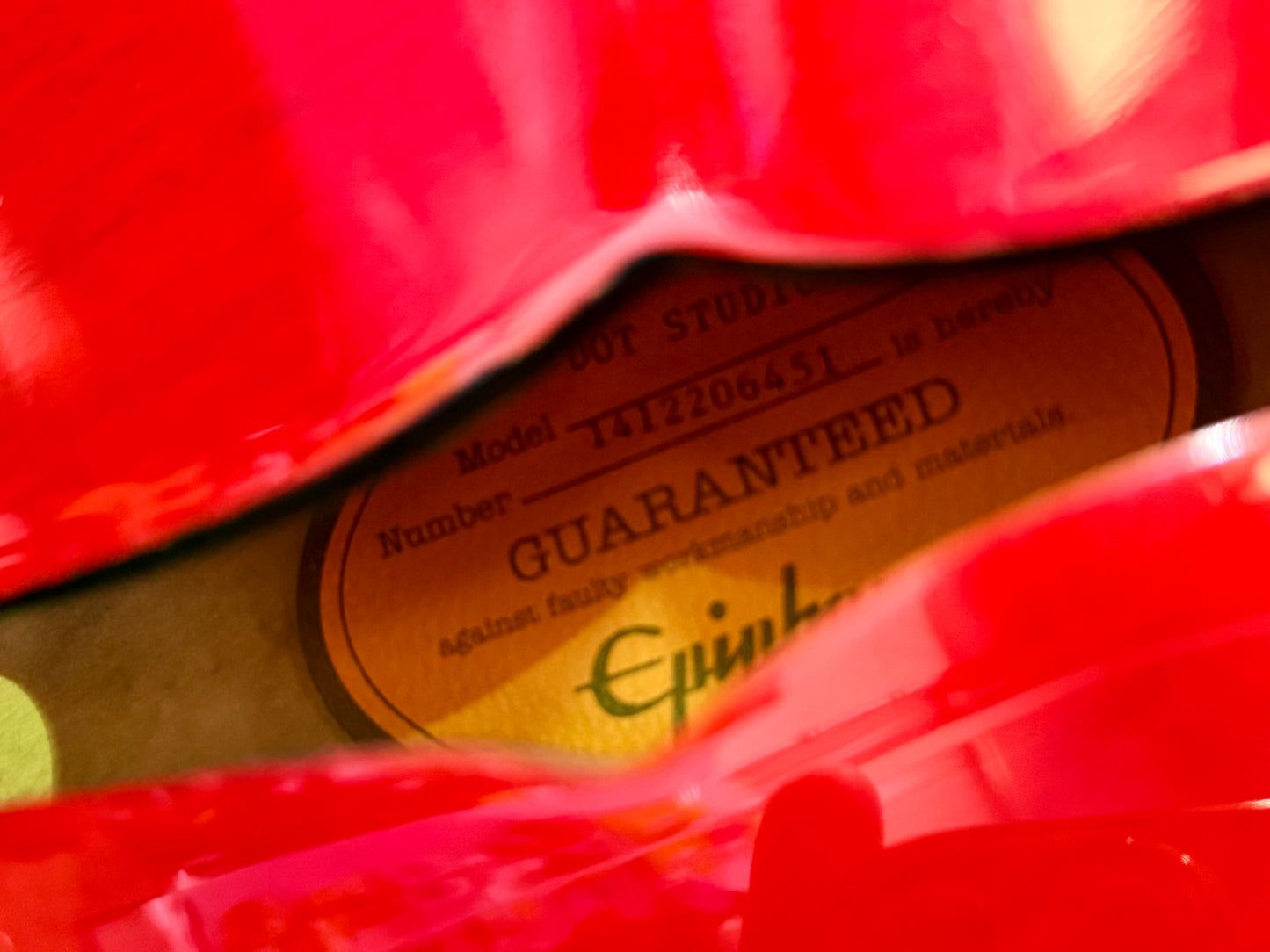 🍒LTD EDITION🍒 Epiphone Dot Studio ES-335 Semi-Hollow~ Custom Shop Cherry Red!