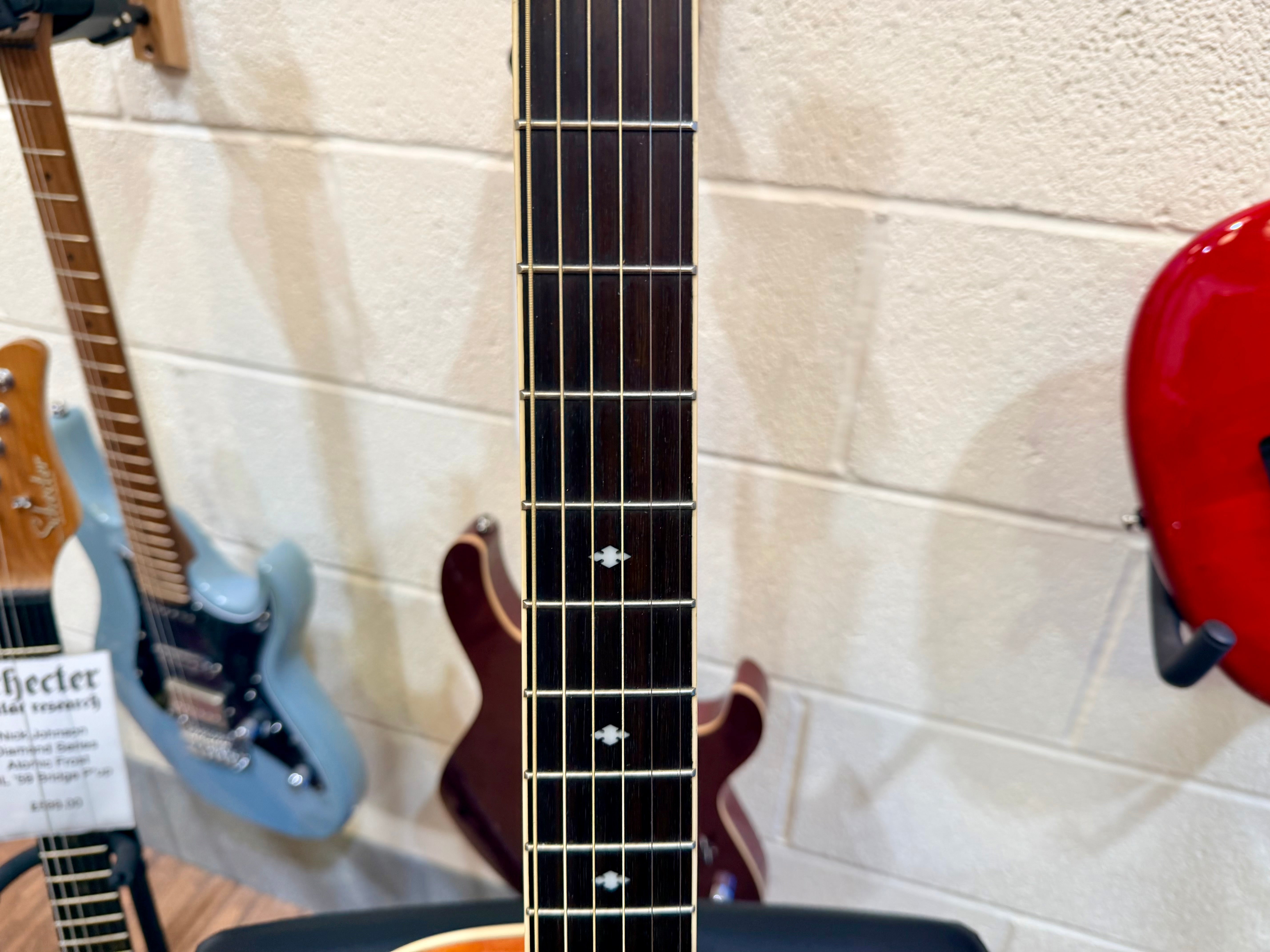 ☀️2010☀️ Fender FR-50CE Cutaway Electro Acoustic Resonator Guitar~ Sunburst!