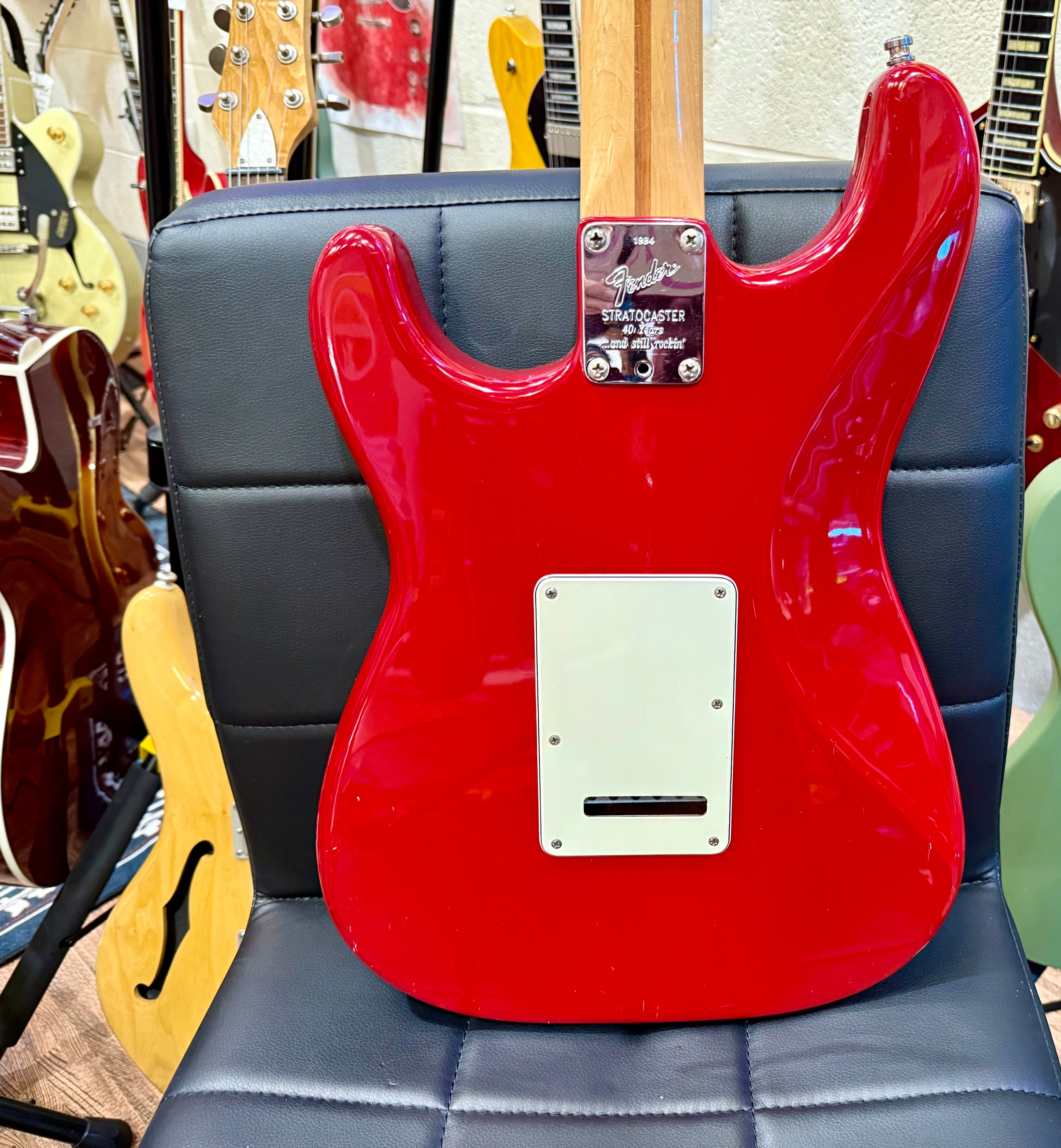 🌟RARE 1994🌟 Fender USA 40th Anniversary Stratocaster~ American Standard + Case