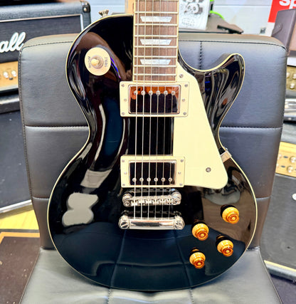 🔥2017🔥 Epiphone Les Paul Standard~ Ebony Gloss Black Electric Guitar