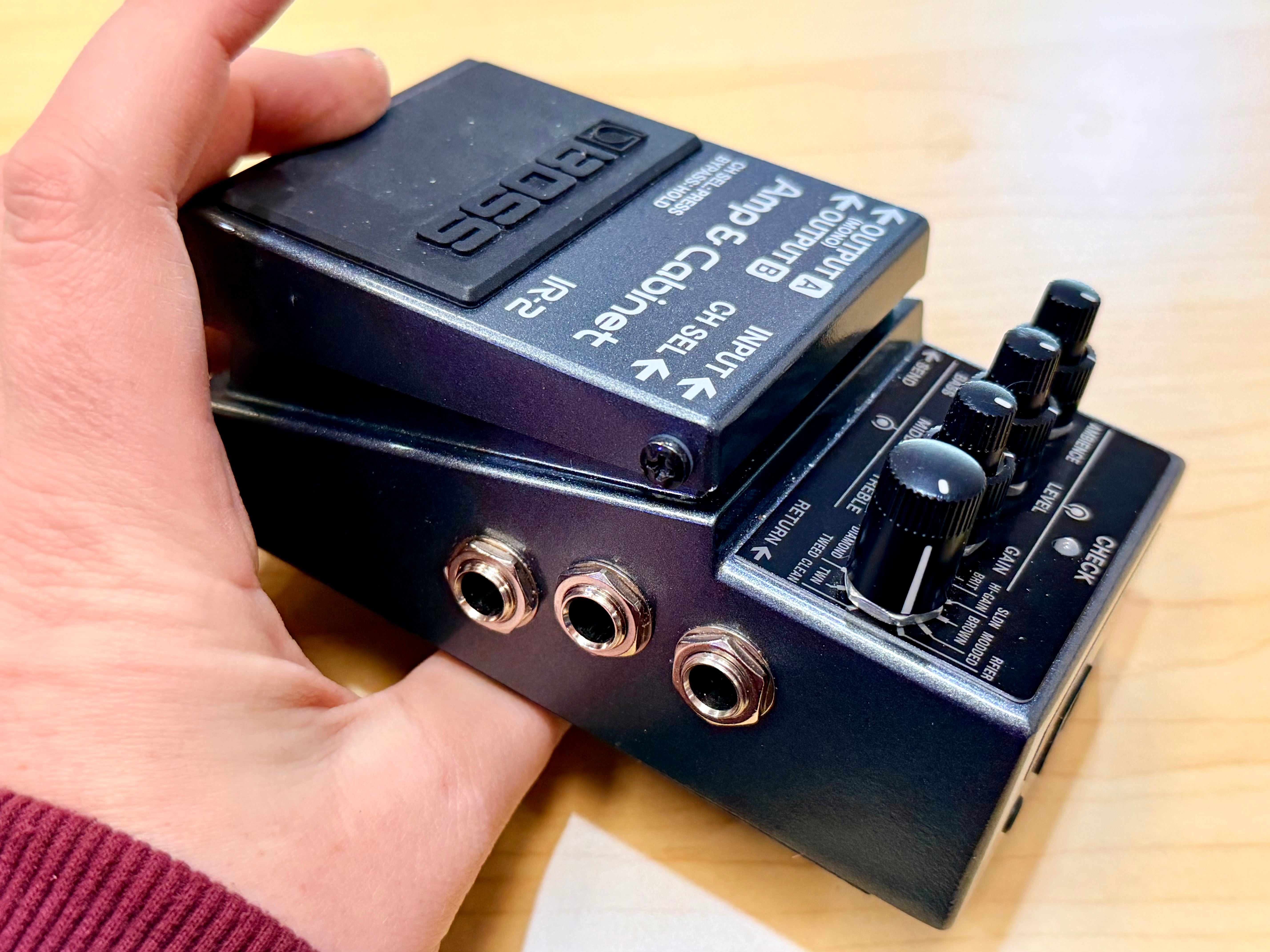 🎸 BOSS IR-2 Amp & Cabinet Amp Emulator Simulator Guitar IR Loader Pedal 🎸