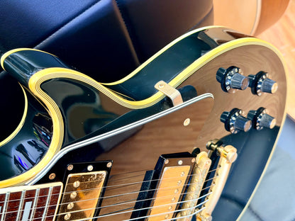 🇯🇵 1992 Greco EGC-480 Mint Collection Les Paul Custom~ MIJ Japan Ebony 🇯🇵