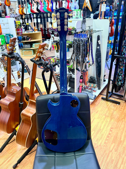 ✨2008✨ Edwards E-LP Limited Model Les Paul~ Blue Aqua Quilt~ Made in Japan 🇯🇵