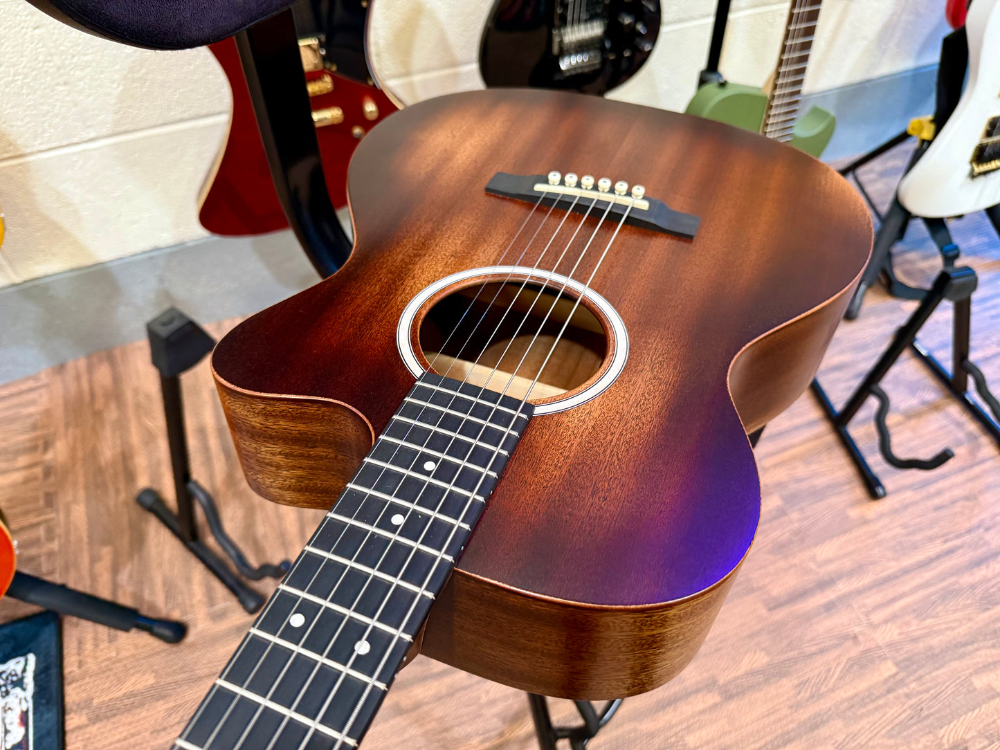 🪵 Martin StreetMaster 000C JR-10E Junior Electro Acoustic~ Dark Mahogany + Bag 🪵