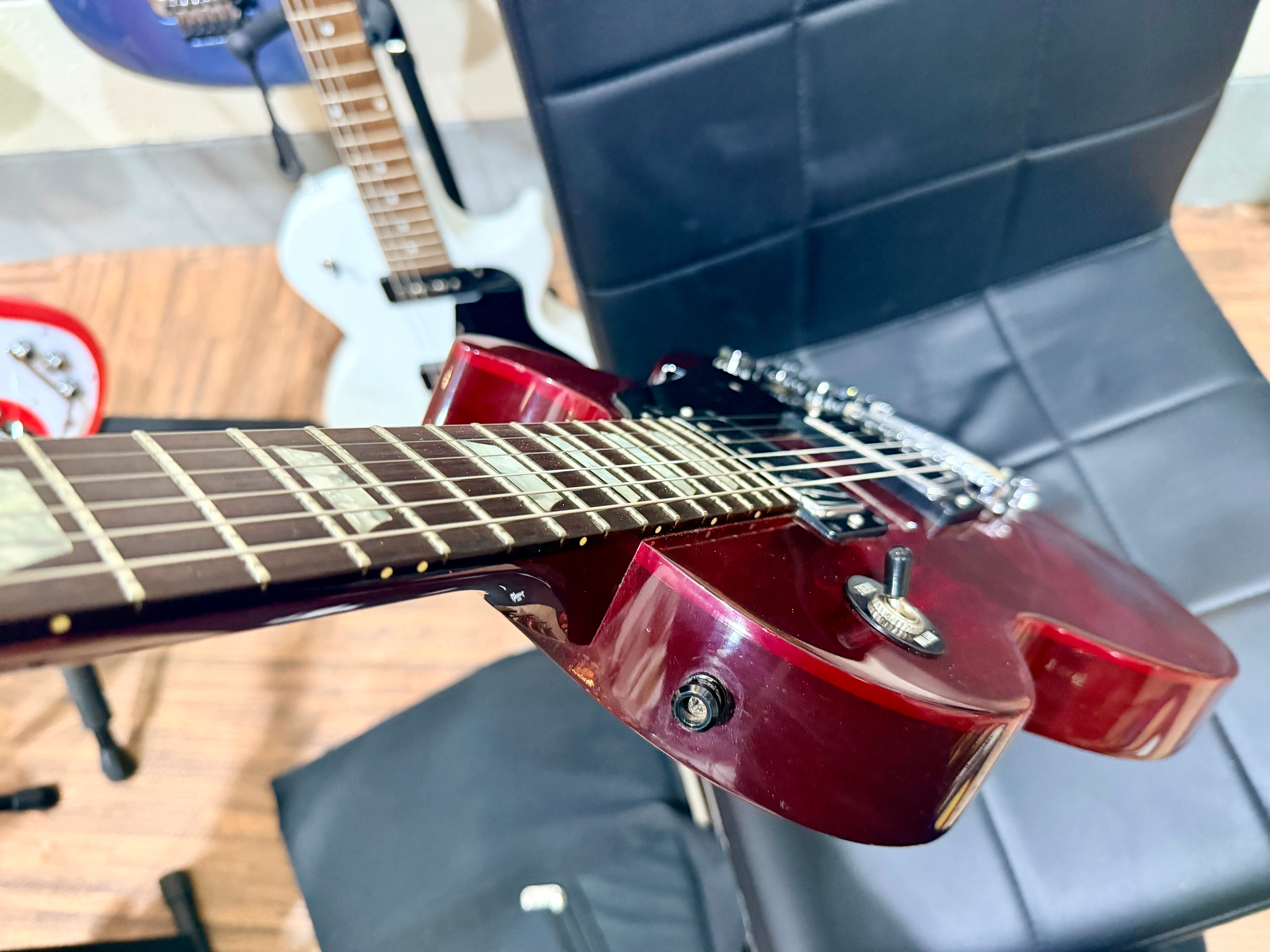 🔥2003🔥 Gibson Les Paul Studio USA~ Electric Guitar~ Wine Red~ 8lb:11oz!