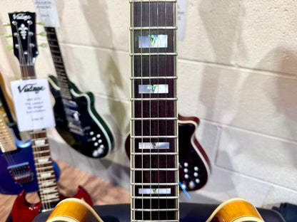 ☀️2008☀️ Epiphone Sheraton ii VS~ Vintage Sunburst~ Hollow-body~ Hard Case!