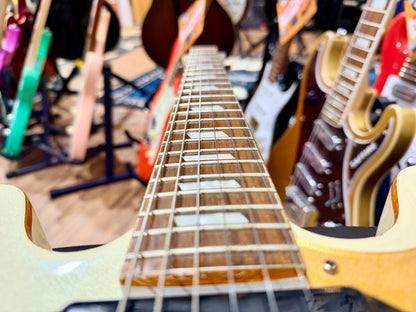 ✨LIMITED EDITION✨ Epiphone Riviera Royale Custom P93~ Pearl White + Hard Case!