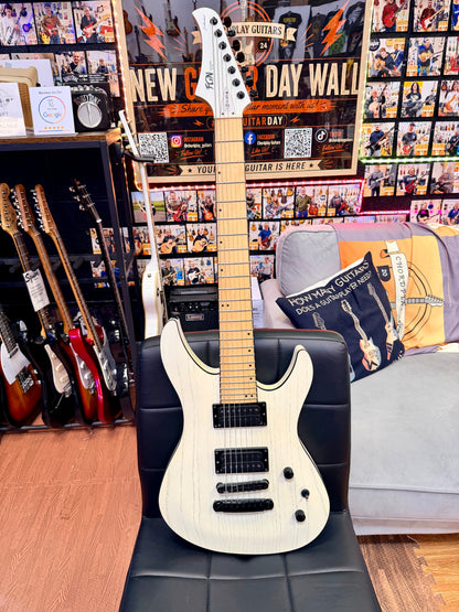 🇯🇵 FGN J Standard Mythic JMY7-Ash-M 7 String MIJ 2019 Fujigen Japan~White 🇯🇵