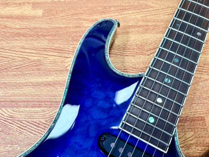 ✨2016✨ Ibanez SA360NQM-SPB~ Sapphire Blue~ SA Series Superstrat HSS Guitar!