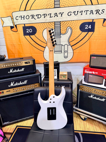 🔥2007🔥 Ibanez RG350DX White~ HSH Edge III Tremolo~ PRS Bridge P’up!
