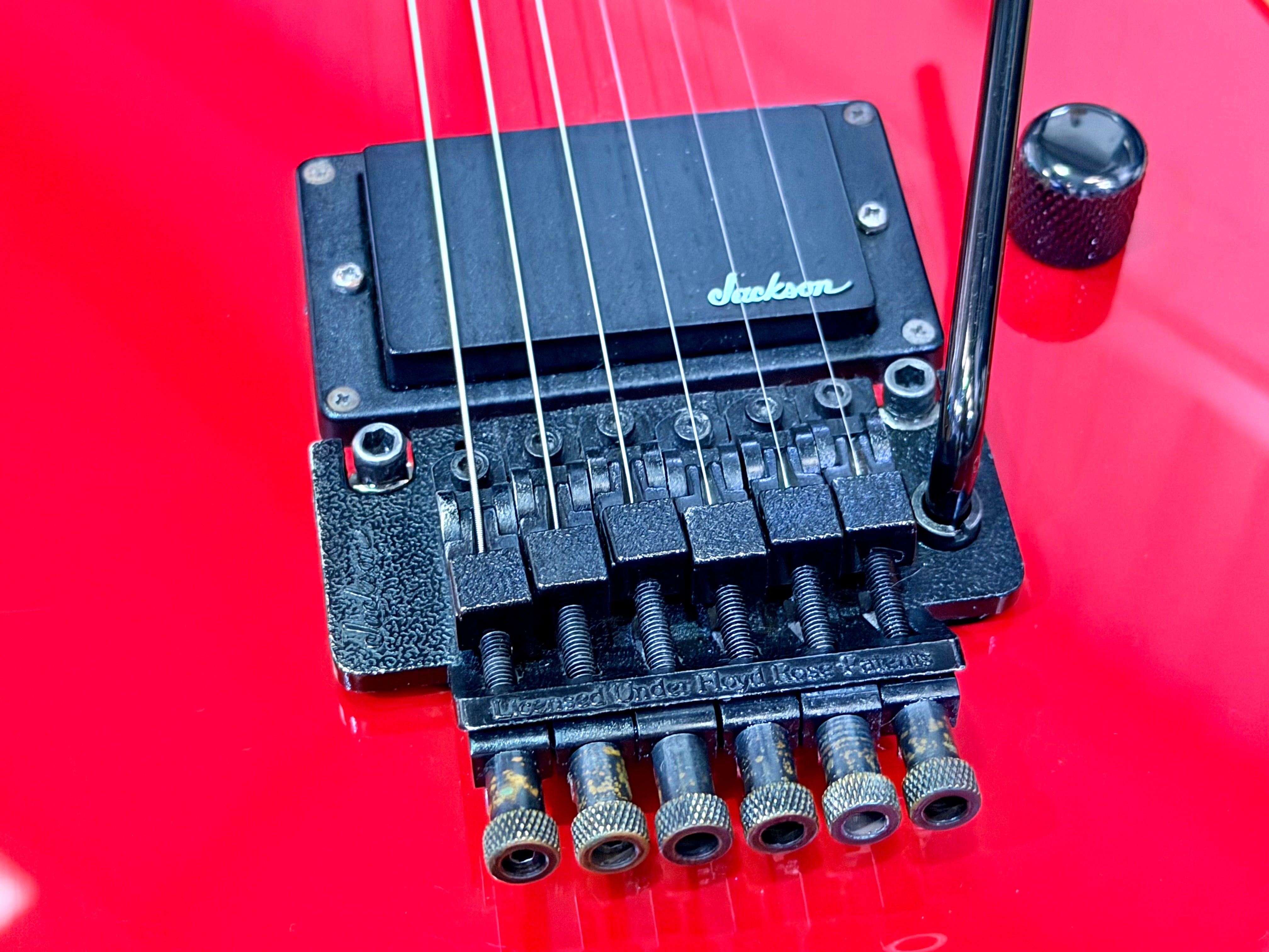 🔥RARE🔥 1987 Charvel Model 2 Red~ MIJ 80s Made In Japan~ JT6 Floyd Rose/Jackson
