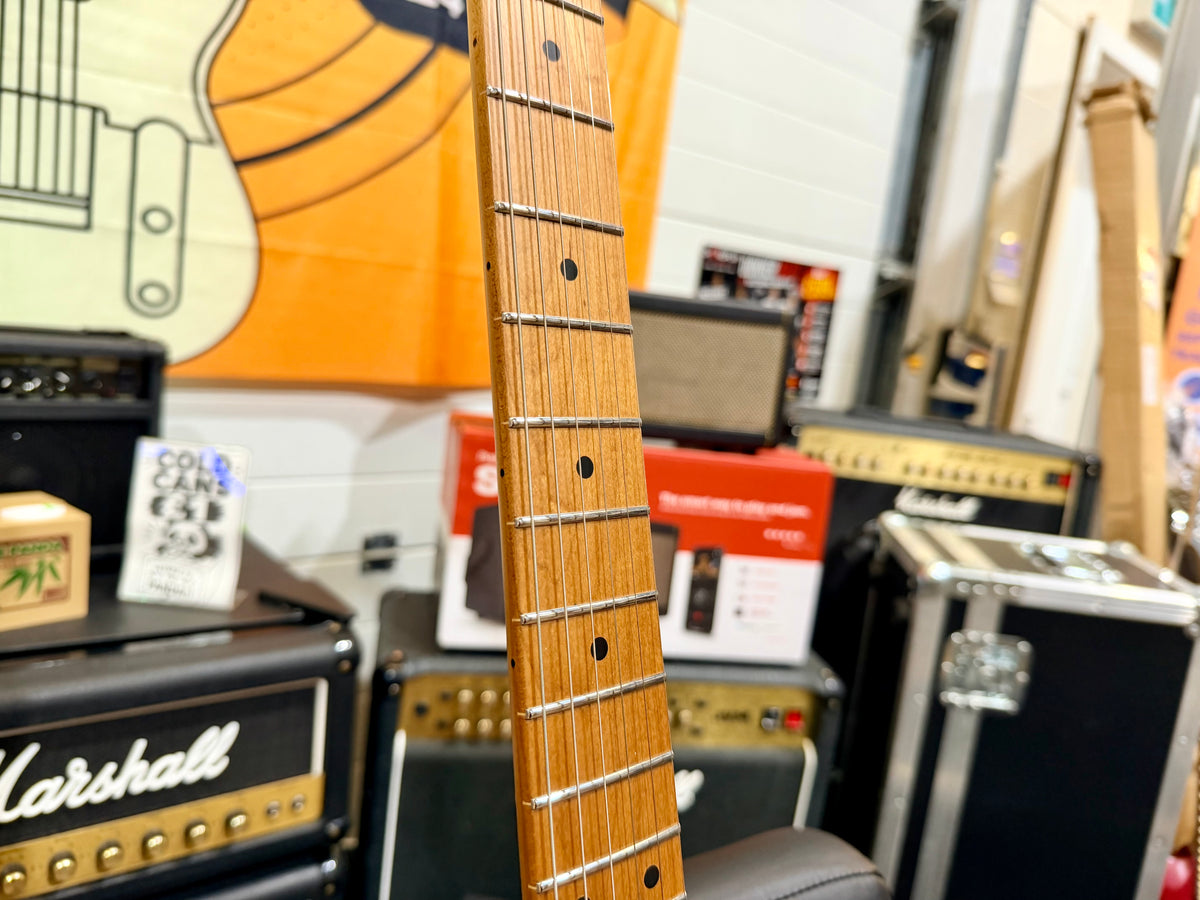 ⚡️NEW⚡️ JET JS-450 Flamed Ocean Blue Electric Guitar~ HSS Flame Top Strat~ 2026!
