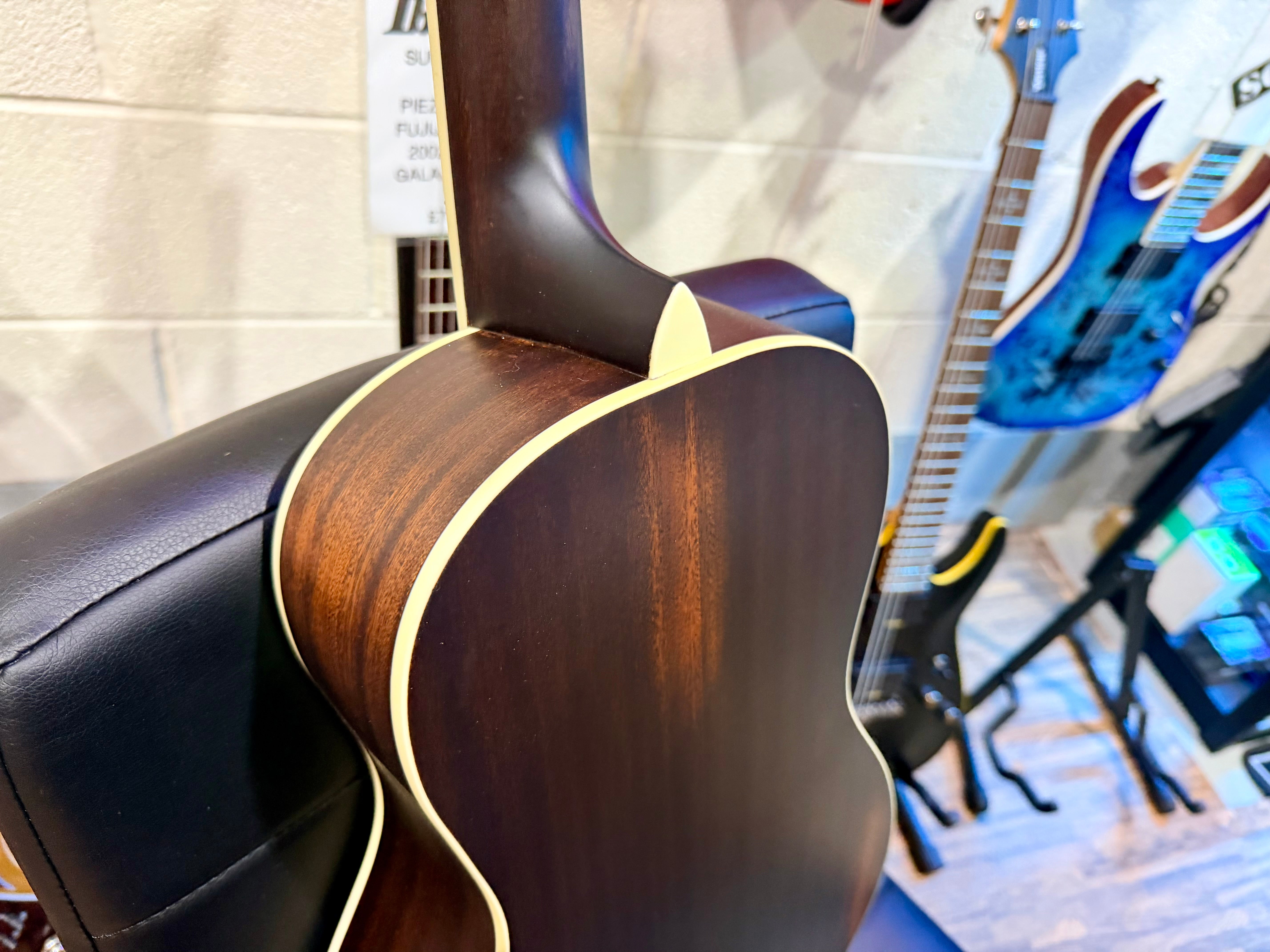 🥃 WHISKEY BURST 🥃 Ortega RRG30E-WB Resonator Guitar~ Electro-Acoustic~ NEW!