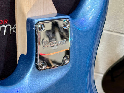 🔥MINT 2022🔥 Ibanez Signature JS140M Joe Satriani Soda Blue~ Edge Zero~ Ex-Demo