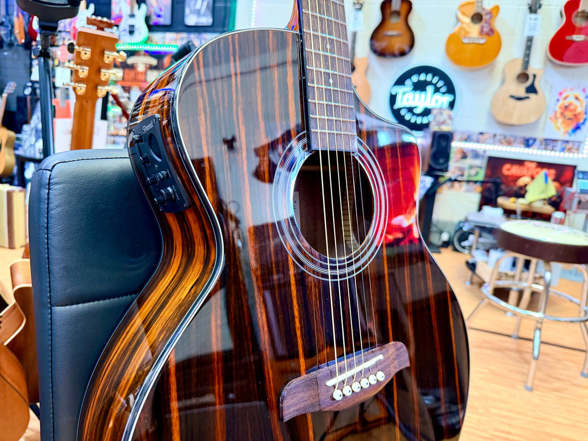 ✨NEW✨ Brunswick BTK60EB Ebony Grand Auditorium Cutaway Electro Acoustic Guitar!