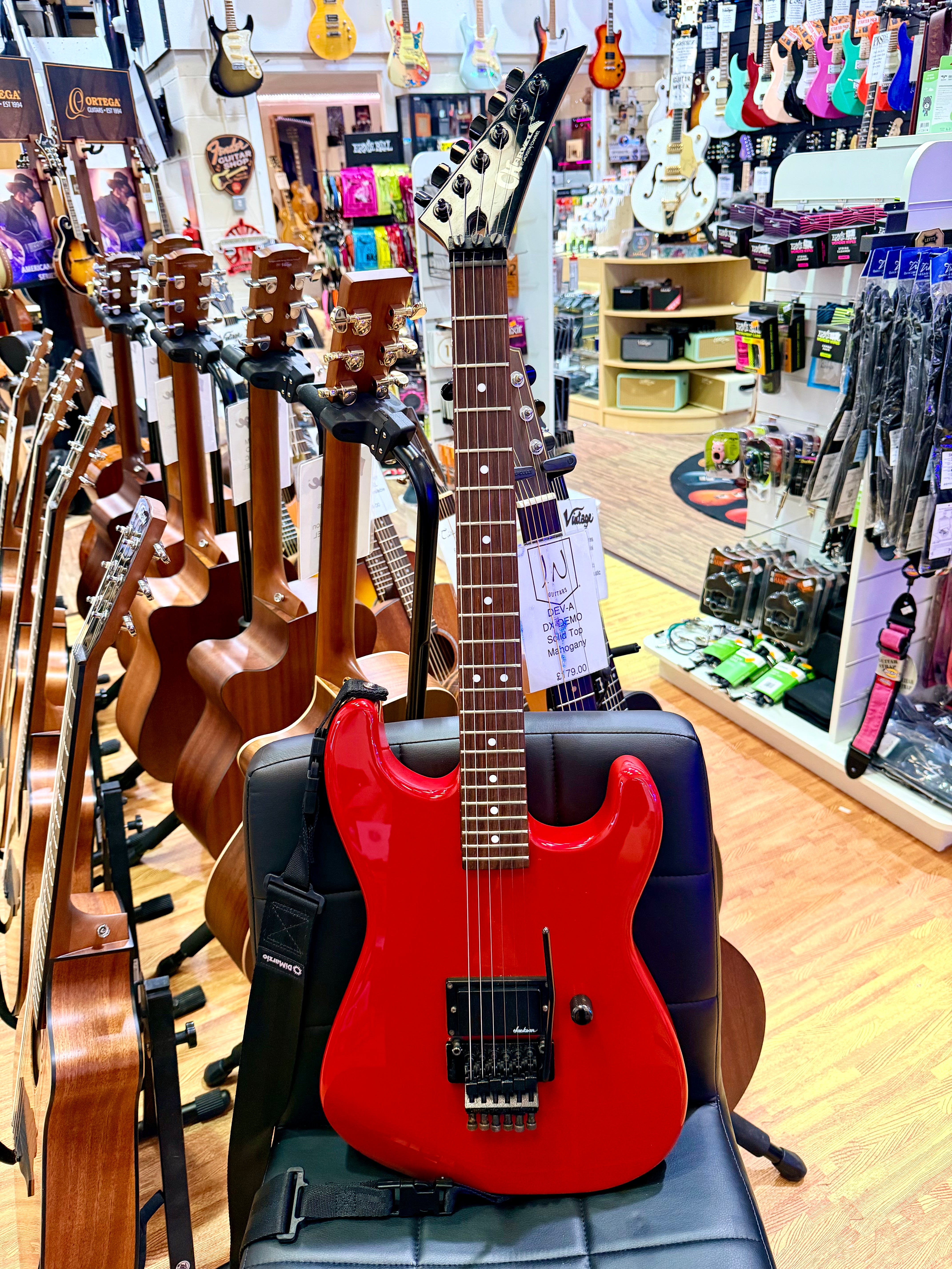 🔥RARE🔥 1987 Charvel Model 2 Red~ MIJ 80s Made In Japan~ JT6 Floyd Rose/Jackson