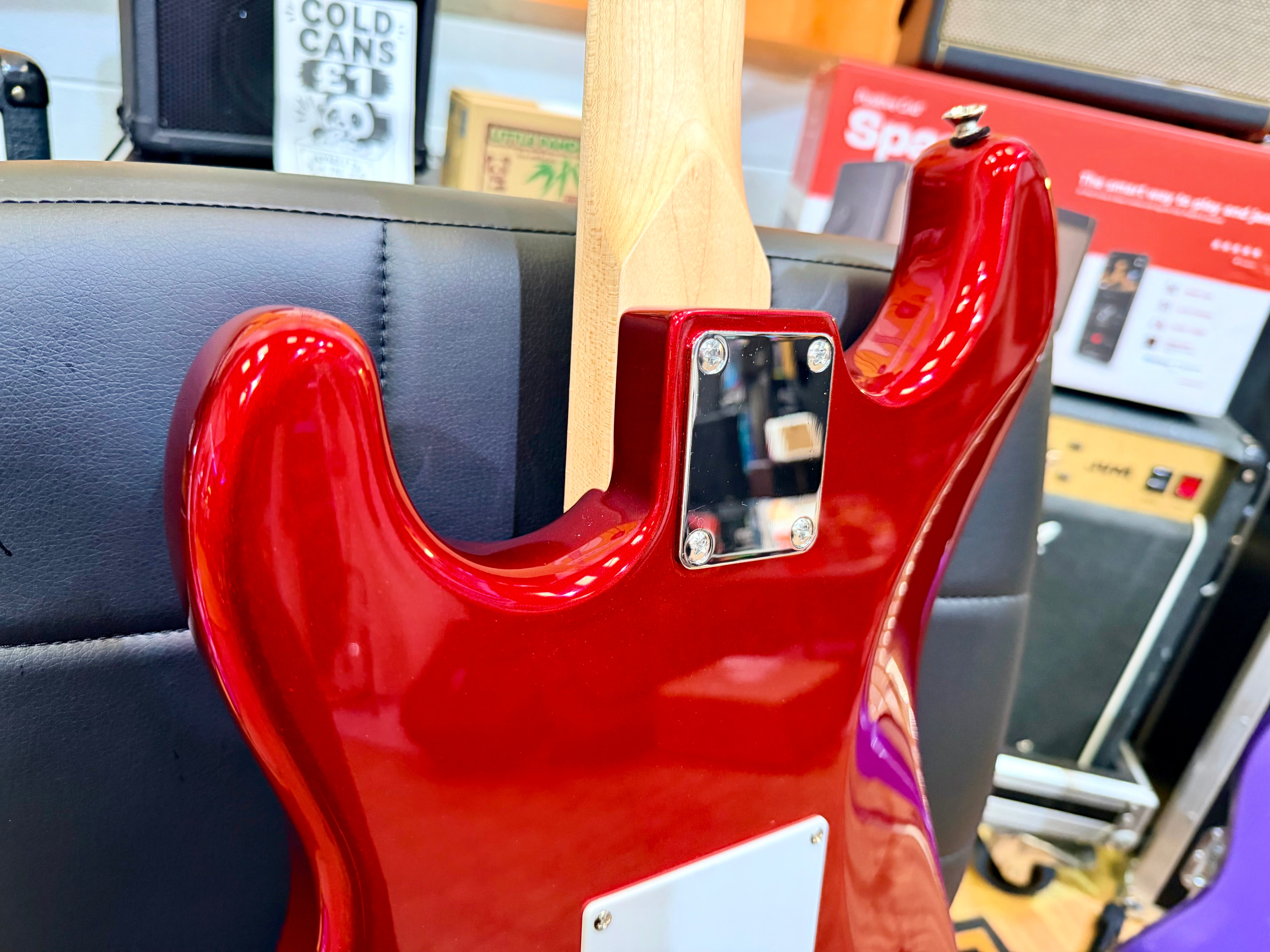 🎸 EastCoast ST1 Electric Guitar- Candy Apple Red~ Maple Neck Stratocaster 🎸