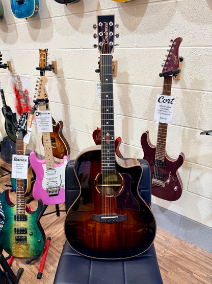 🪵2024🪵 Tanglewood TWX6CEK Winterleaf~ Grand Auditorium Electro ~ Koa Exotic!