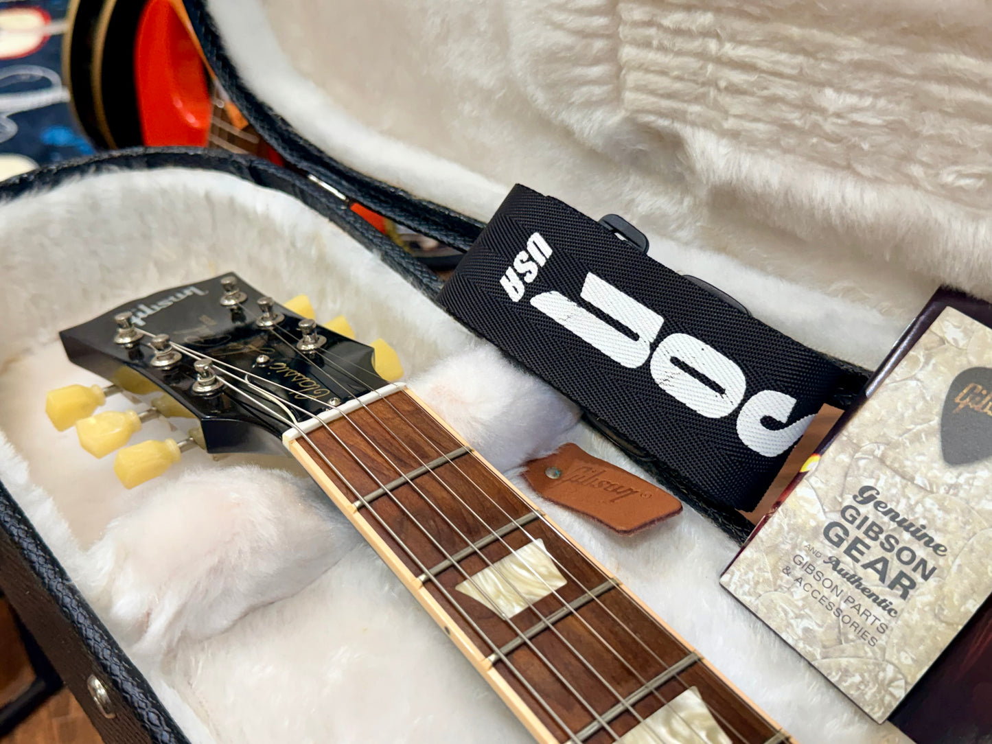 🔥2011 USA🔥 Gibson Les Paul Classic Plus Top~ Manhattan Midnight Blue + Case!