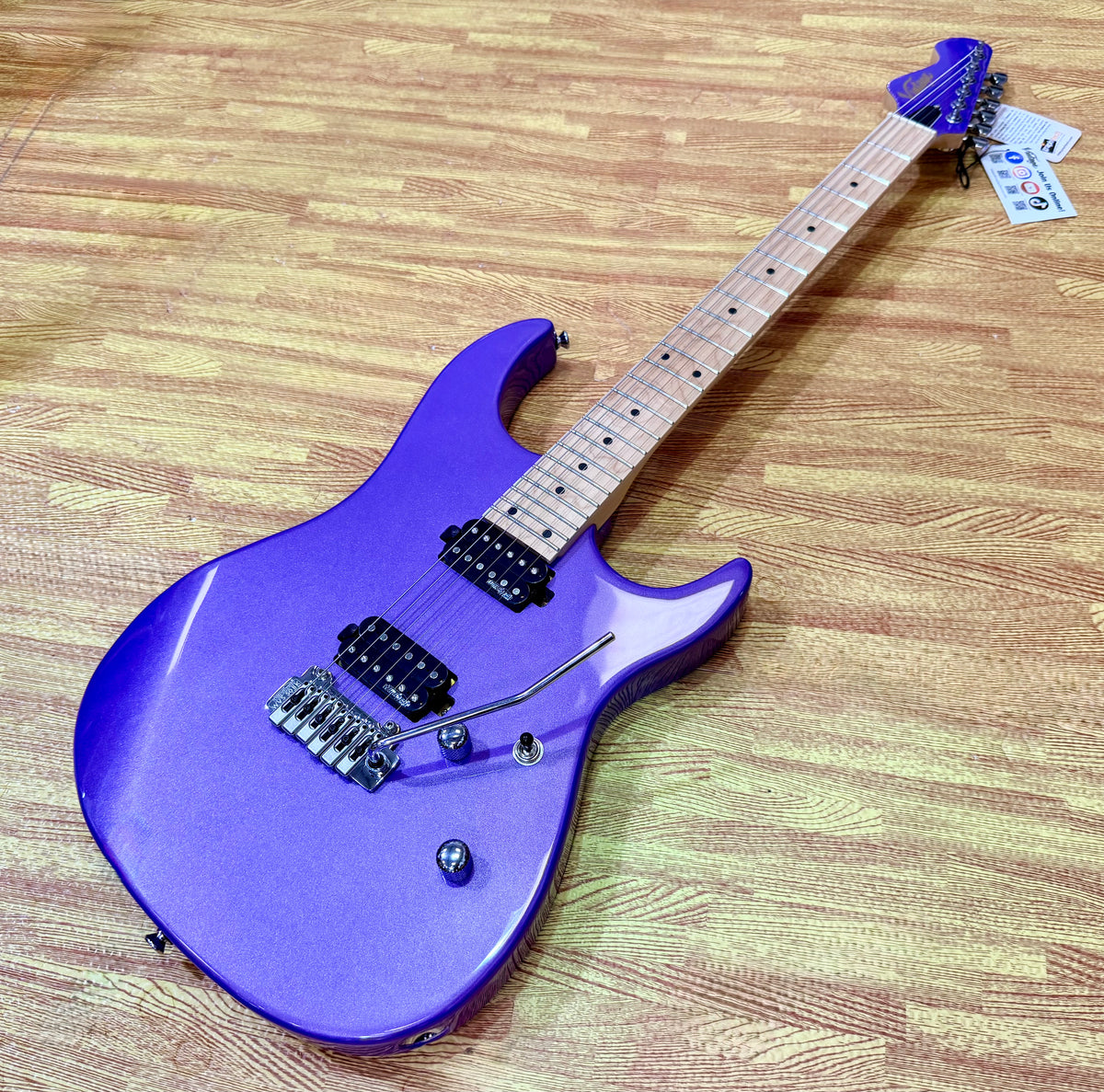 Vintage V6M24 ReIssued Series Electric Guitar~ Pasadena Purple~ LAST ONE