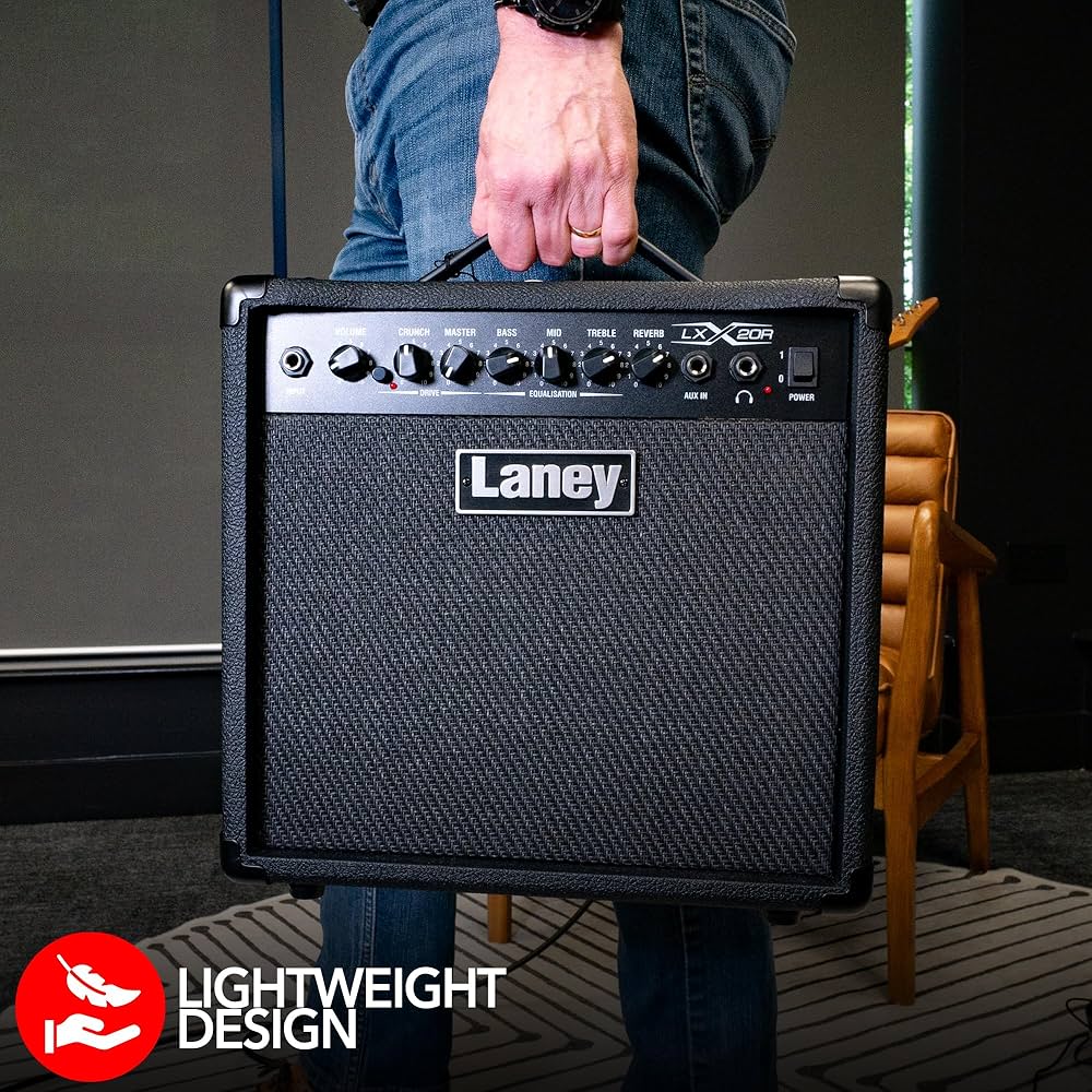🔥NEW🔥 Laney LX20R Guitar Combo Solid State Amp~ 20w Amplifier~ Black