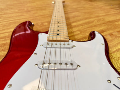 🎸 EastCoast ST1 Electric Guitar- Candy Apple Red~ Maple Neck Stratocaster 🎸
