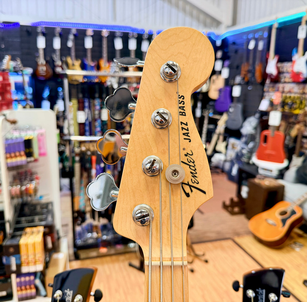 2011 Fender American Special Jazz Bass~ Black~ Maple Fingerboard~ Hard Case