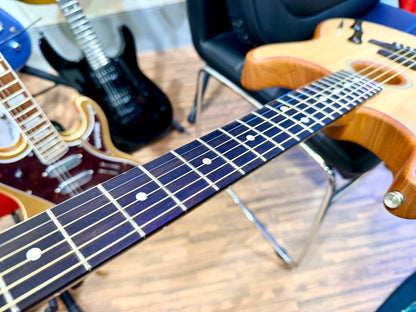 🇺🇸2021🇺🇸 Fender American Acoustasonic Stratocaster~ Natural Finish + Gig Bag