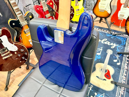 ⚡️NEW⚡️ Encore E4 Blaster Series Electric Bass Guitar~ Full Size 4/4 P Bass~Blue