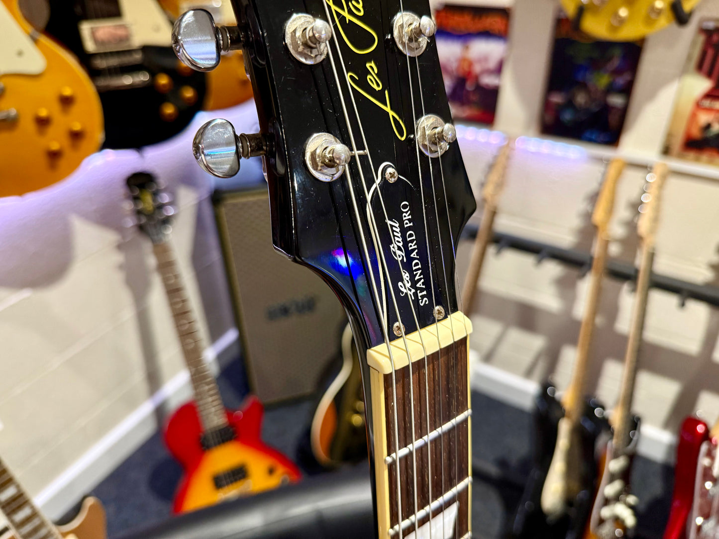 🌟 2016 Epiphone Les Paul Standard Plus Top Pro~ Vintage Sunburst~ 🌟