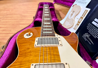 2012 Gibson Custom Shop 1959 Les Paul Standard R9 VOS~ Honey Burst~ Case & COA