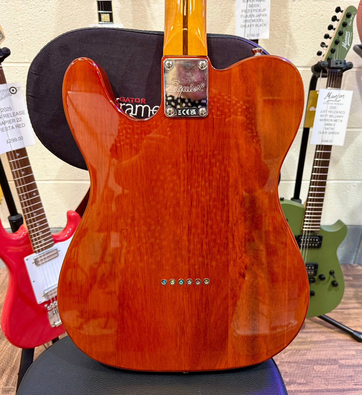 🌟MINT 2024🌟 Fender Squier Classic Vibe '60s Telecaster Thinline~ Maple Neck!