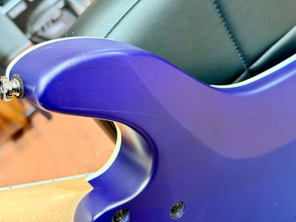🔥 2023 🔥 Cort KX300 Electric Guitar~ Open Pore Cobalt Blue Burst~ EMG Pickups!