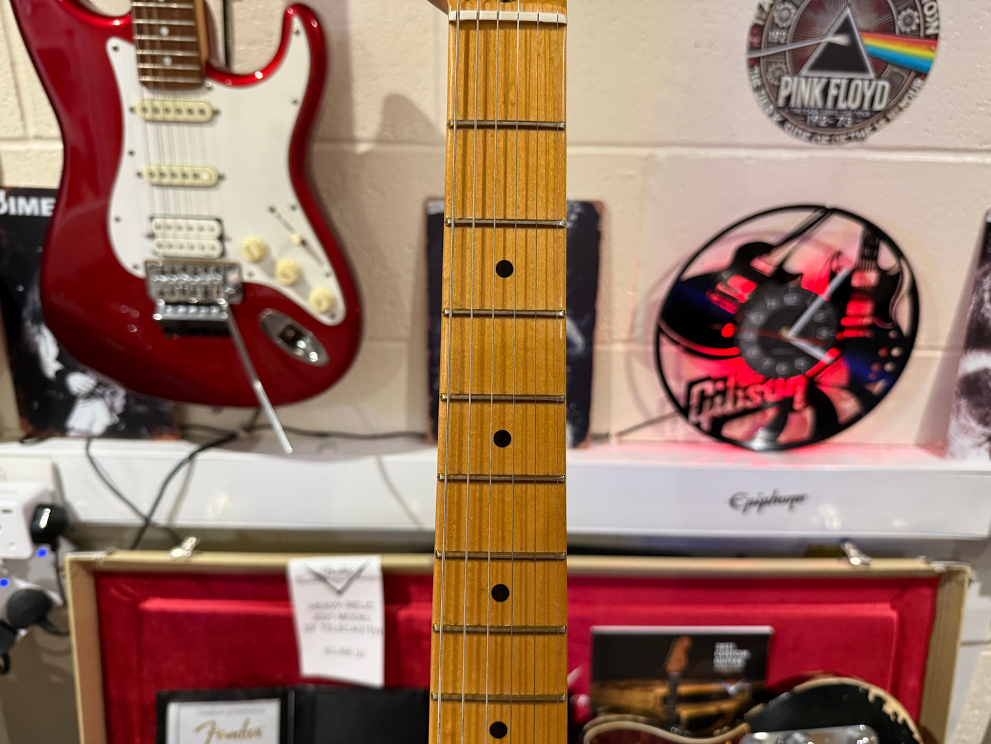 🌟2022🌟 Fender Player Plus Stratocaster~ Olympic Pearl White~ MIM~ Push/Pull!