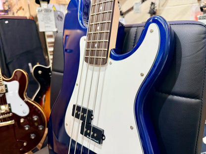 ⚡️NEW⚡️ Encore E4 Blaster Series Electric Bass Guitar~ Full Size 4/4 P Bass~Blue