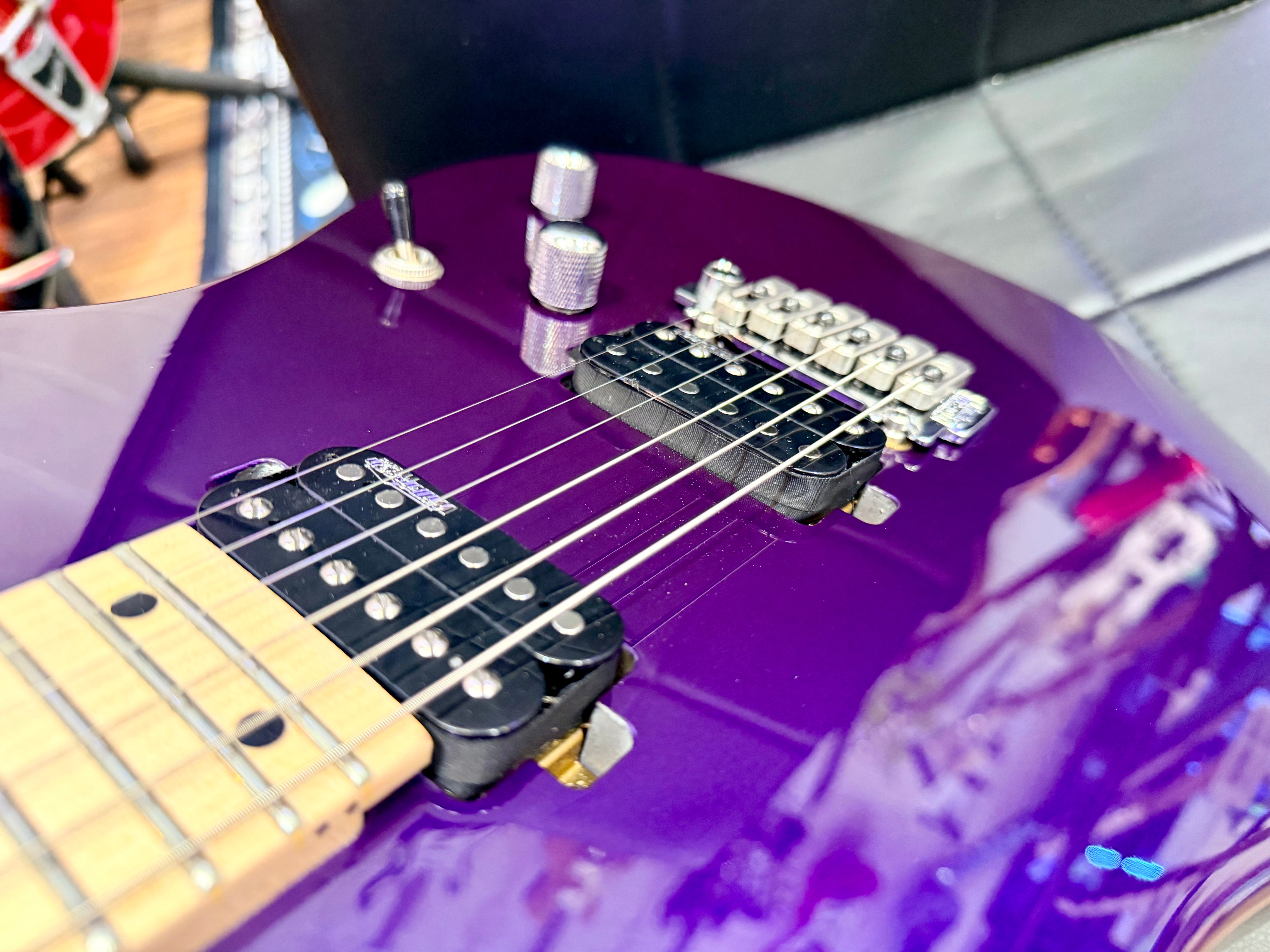 💜 EX-DEMO 💜 Vintage V6M24 ReIssued Series Electric Guitar ~ Pasadena Purple!