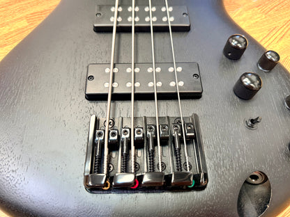 🔥MINT🔥 Ibanez SR300EB Electric Bass Guitar~ Weathered Black~ 3 Band EQ~ 2024!
