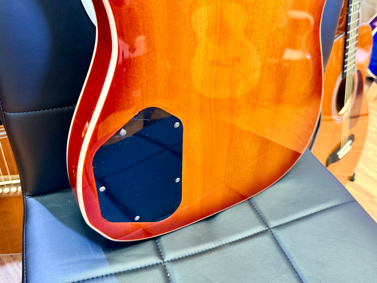 Vintage REVO Series Trio VRBT72HB~ Honeyburst~ Triple P90~ Last One DEAL