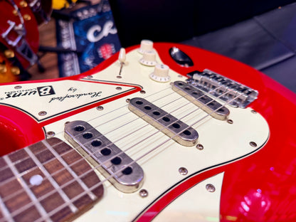 ⚡️2009⚡️ Burns London Cobra Electric Guitar~ Guards Red~ Tri-Sonic Pickups!